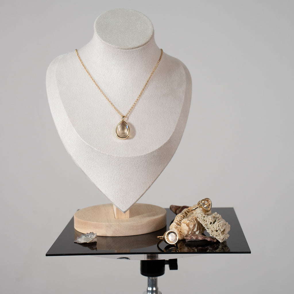 DIY Fillable Openable Clear Pendant Necklace