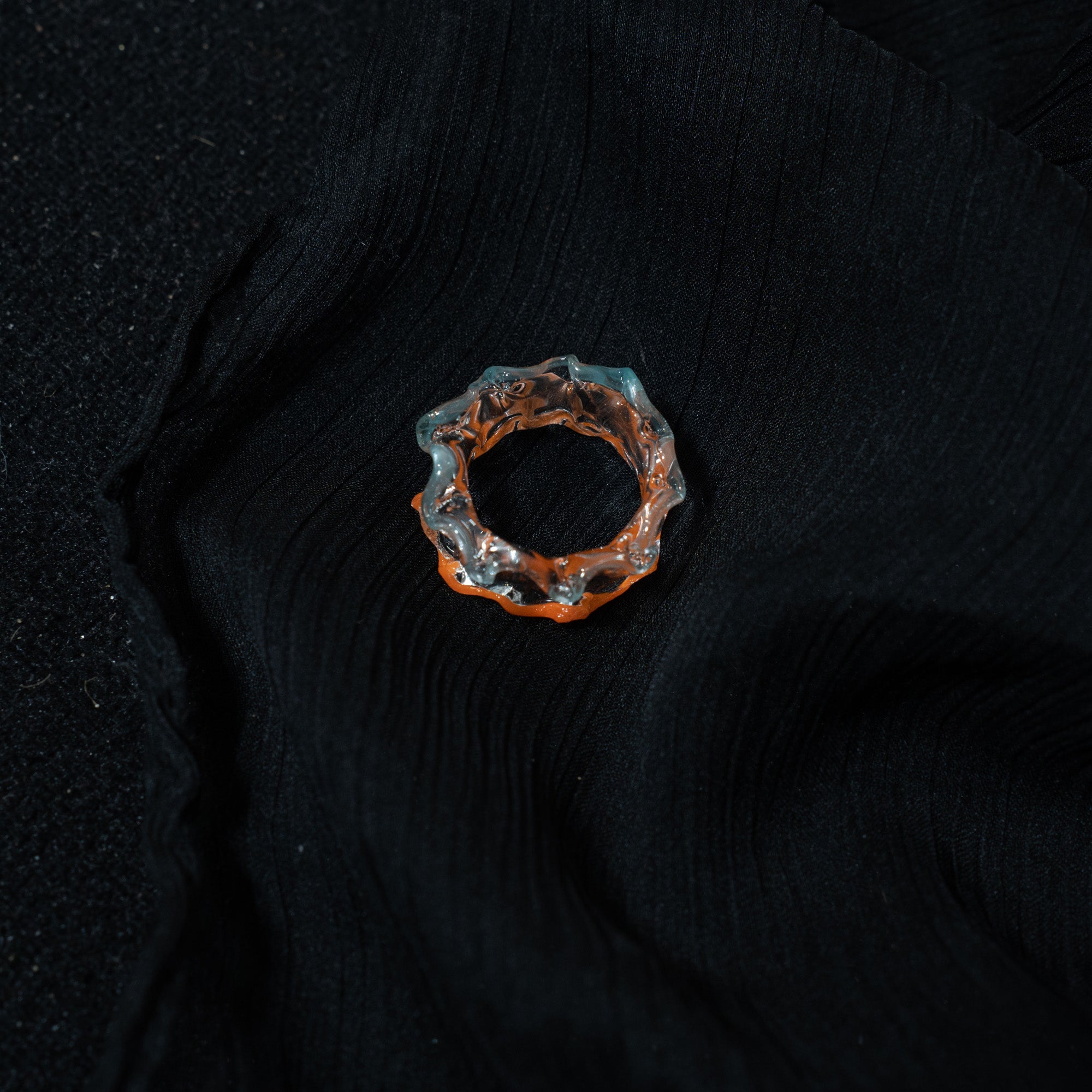 Translucent Jelly Plastic Twist Ring