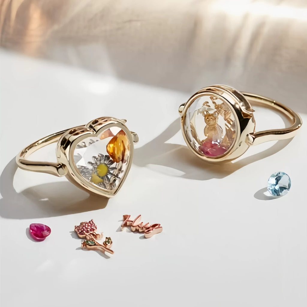 DIY Fillable and Openable Transparent Ring