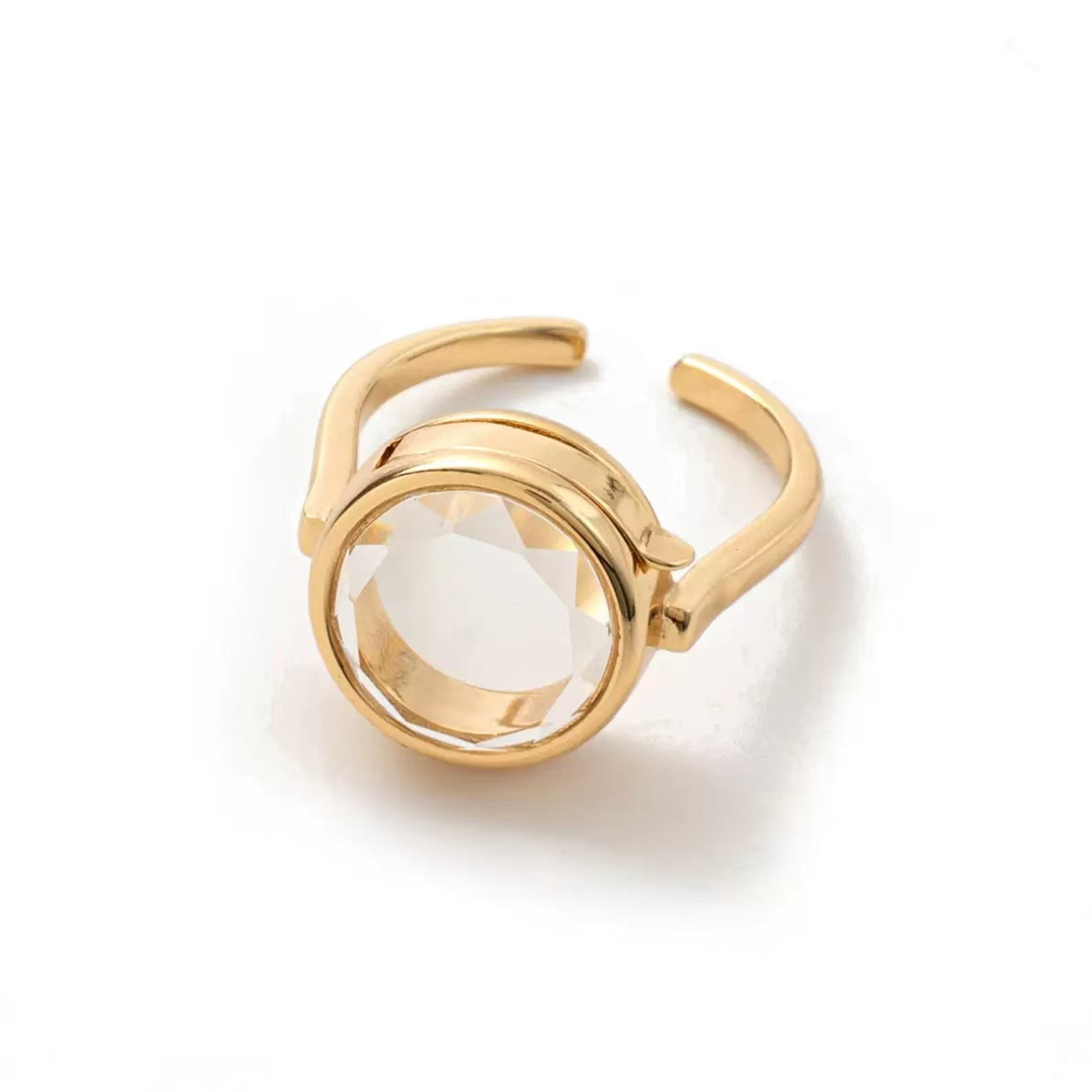 DIY Fillable and Openable Transparent Ring