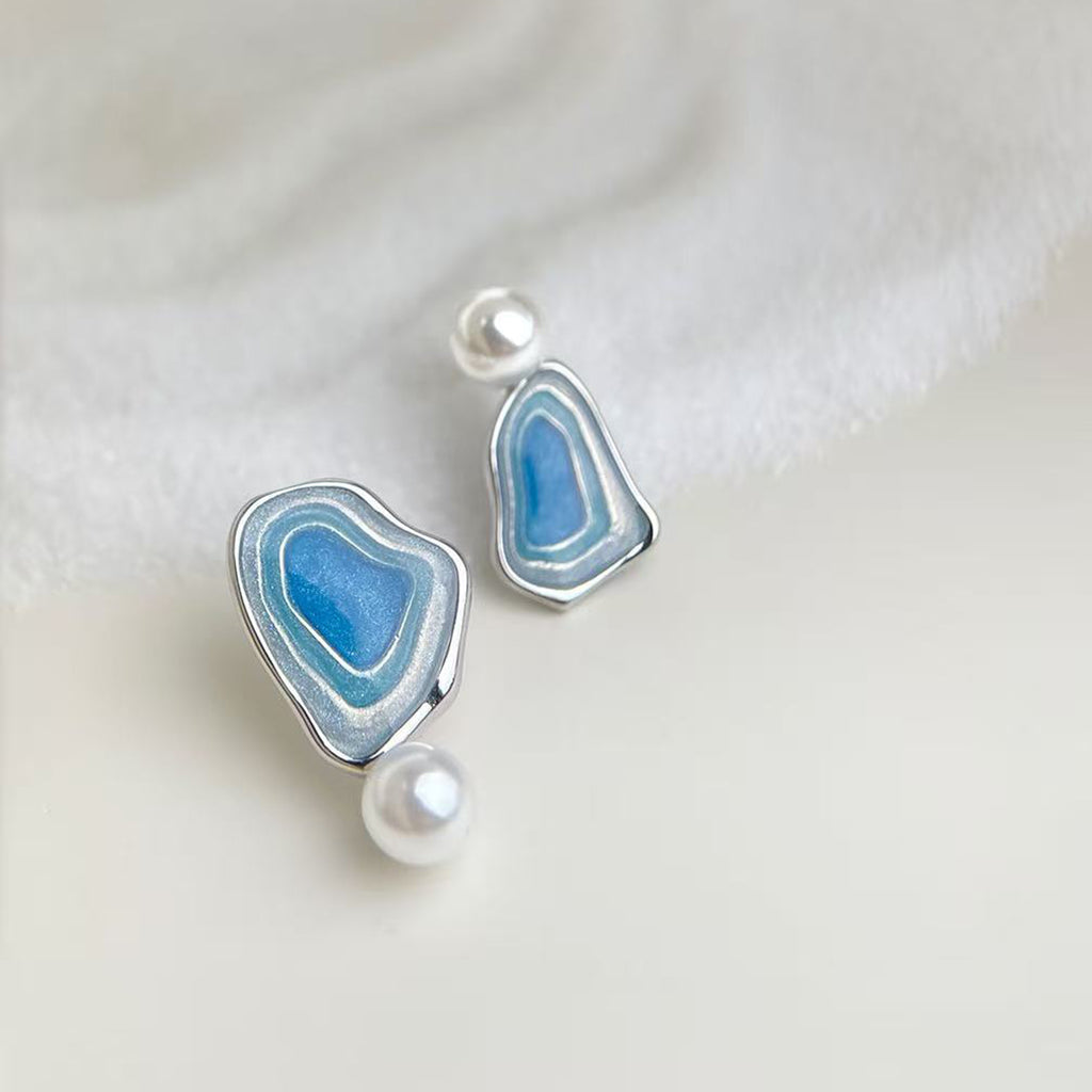 Romantic Baroque Irregular Pearl Earrings