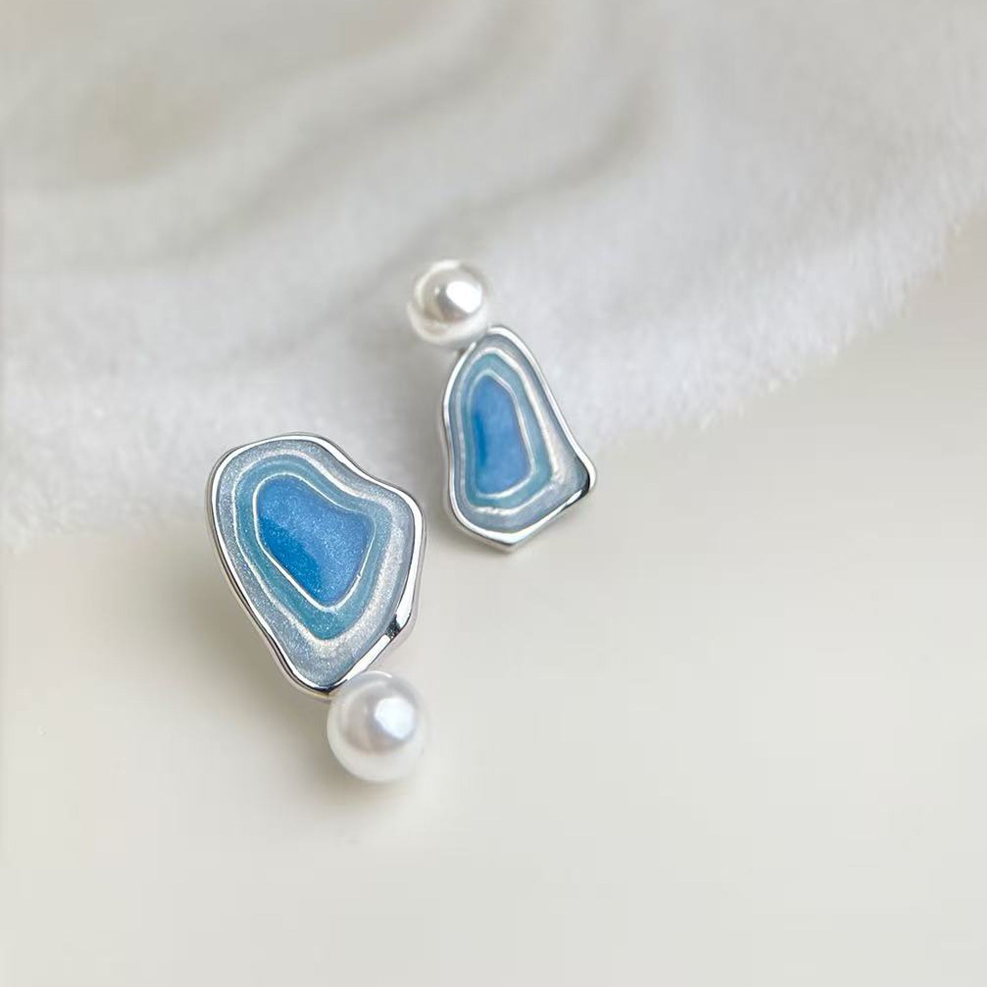 Romantic Baroque Irregular Pearl Earrings