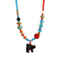 Bright Neon Candy Color Resin Pendant Necklace