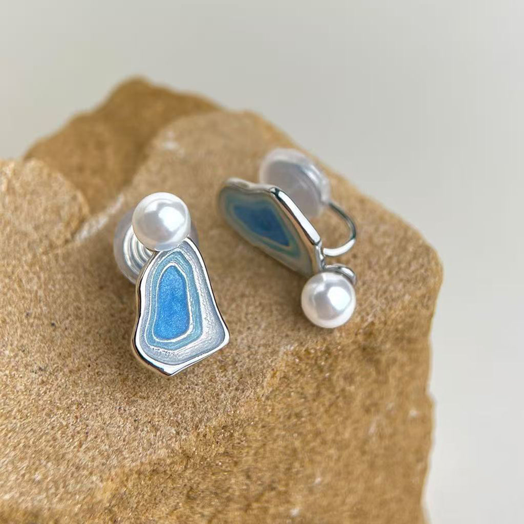 Romantic Baroque Irregular Pearl Earrings
