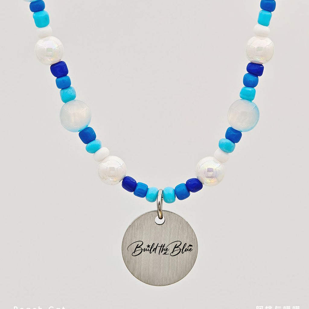 Cute Beaded Pet Collar Necklace